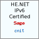 IPv6 Certification Badge for cnit