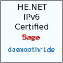 IPv6 Certification Badge for dasmoothride