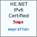 IPv6 Certification Badge for ewpratten