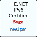 IPv6 Certification Badge for hmelgar
