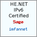 IPv6 Certification Badge for imfannet