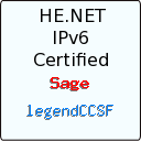 IPv6 Certification Badge for legendCCSF