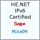 IPv6 Certification Badge for mikedh
