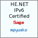 IPv6 Certification Badge for mpyusko