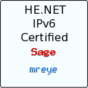 IPv6 Certification Badge for mreye