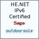 IPv6 Certification Badge for outdoorsole