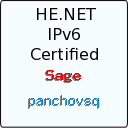 IPv6 Certification Badge for panchovsq
