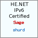 IPv6 Certification Badge for shurd