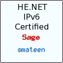 IPv6 Certification Badge for smateen