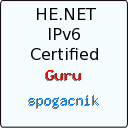 IPv6 Certification Badge for spogacnik