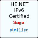 IPv6 Certification Badge for stmiller