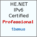 IPv6 Certification Badge for tbemus