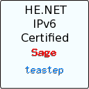 IPv6 Certification Badge for teastep