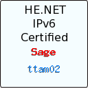 IPv6 Certification Badge for ttam02